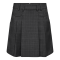 Co'couture Nederdel - EloraCC Pocket Pleat Mini Skirt - Dark Grey