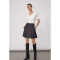 Co'couture Nederdel - EloraCC Pocket Pleat Mini Skirt - Dark Grey