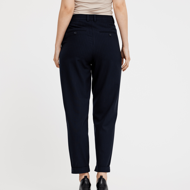 Five Units Bukser - EmmaFV - Navy Pinstripe