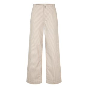 Five Units Bukser - EricaFV - Oat Milk Stripe