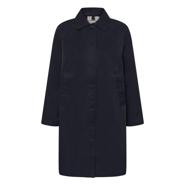 Part Two Frakke - EttiePW Coat - Dark Navy