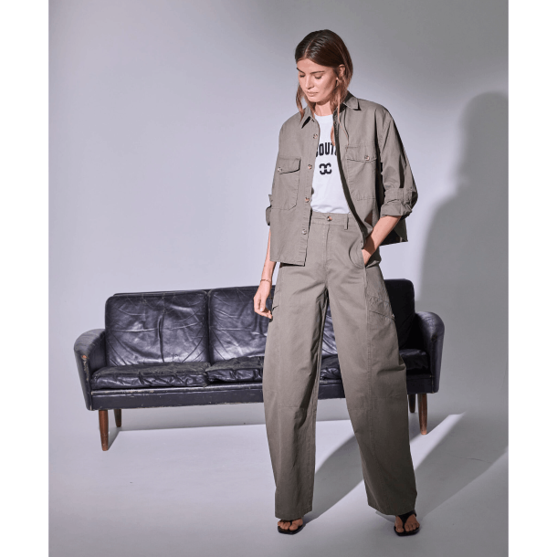 Co'couture Skjorte - EvelynCC Shirt - Army