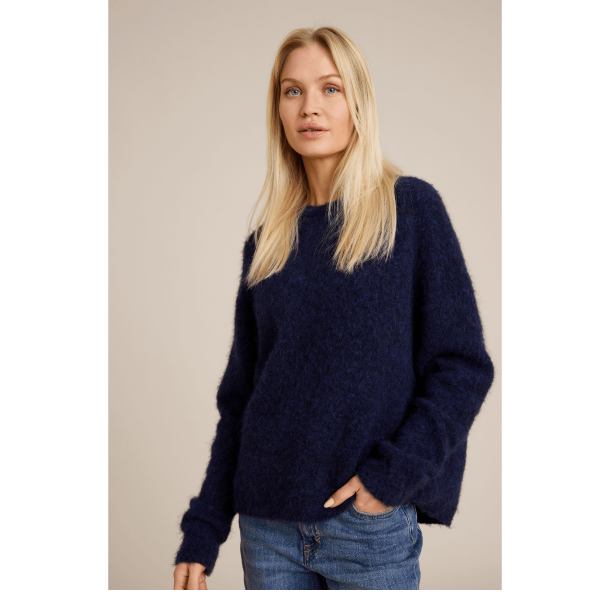 SibinLinnebjerg Strik - Fie - Navy