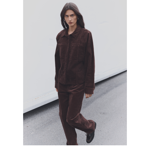 Leveté Room Skjorte - LR-Orlando 1 - Hazelnut