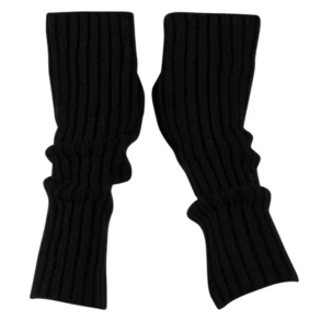 Blue Sportswear Hndledsvarmere - Frederikke Wool Wrist Warmers - Black