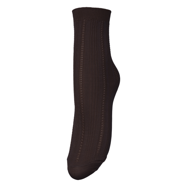 Becksöndergaard Strmper - Solid Drake Sock - Hot Fudge Brown
