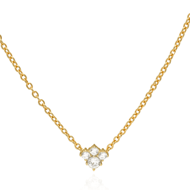 Alura Copenhagen Halsk�de - Gaia Necklace 01 - Forgyldt