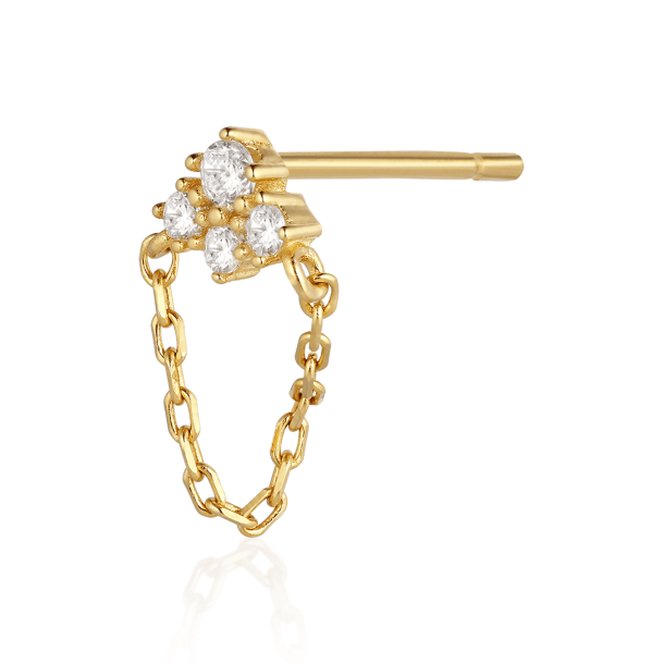 Alura Copenhagen �reringe - Gaia Earstud 02 - Forgyldt