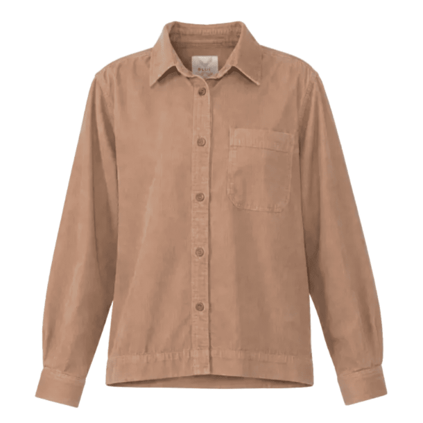 Blue Sportswear Skjorte - Gas Corduroy Shirt - Walnut
