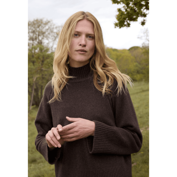 SibinLinnebjerg Strik - Gemma - Brown