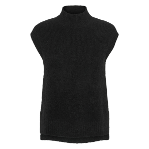 Rue de Femme Strik - RDFGiselle Knit Vest - Black