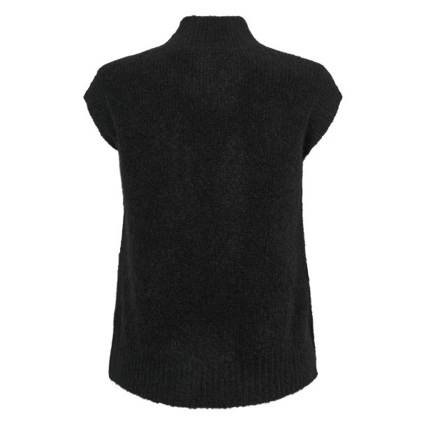 Rue de Femme Strik - RDFGiselle Knit Vest - Black