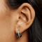 Sparv �reringe - Goal Hoops Earrings - S�lv