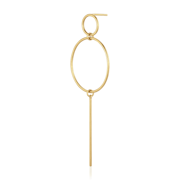 Alura Copenhagen �reringe - Grace Earstud 04 - Forgyldt