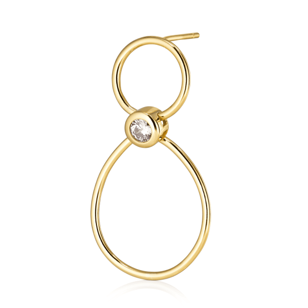 Alura Copenhagen �reringe - Grace Earstud 32 - Forgyldt