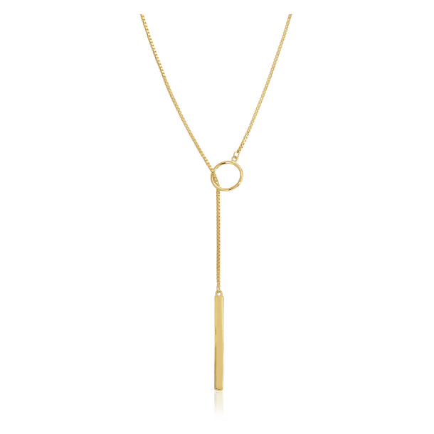 Alura Copenhagen Halsk�de - Grace Y-Chain 01 - Forgyldt