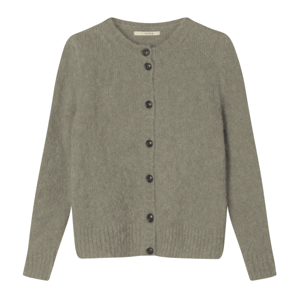 SibinLinnebjerg Strik - Hailey Cardigan - Forrest