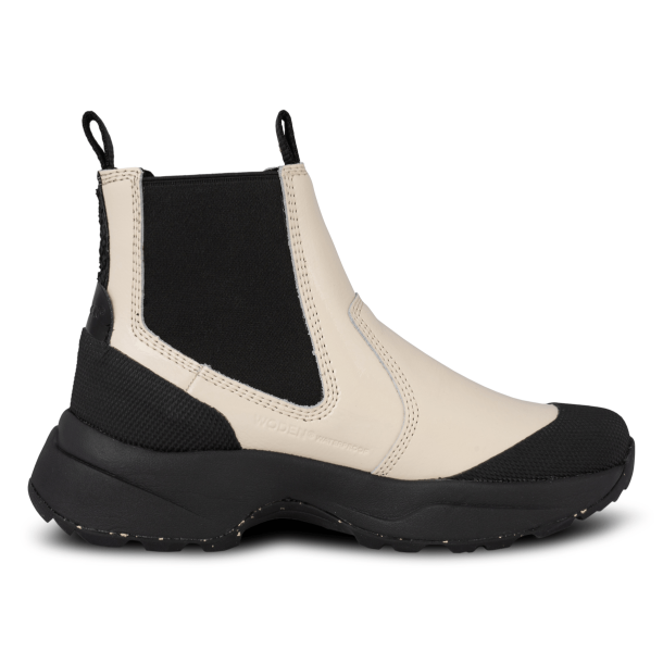 Woden Gummistvler - Hega Patent Waterproof - Ivory