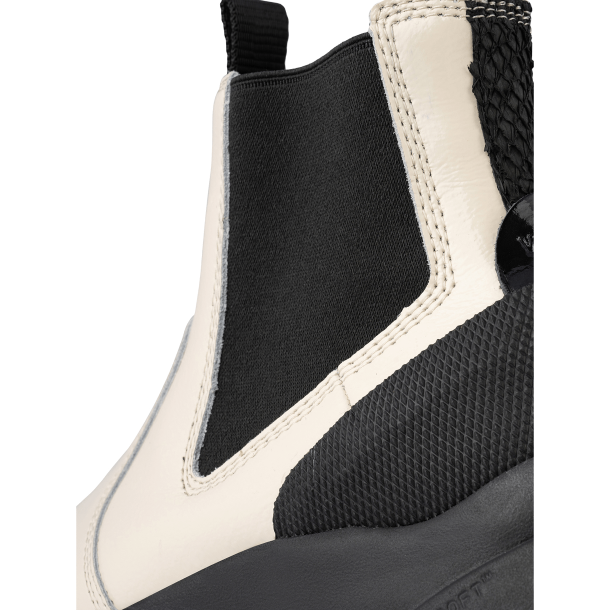 Woden Gummistvler - Hega Patent Waterproof - Ivory