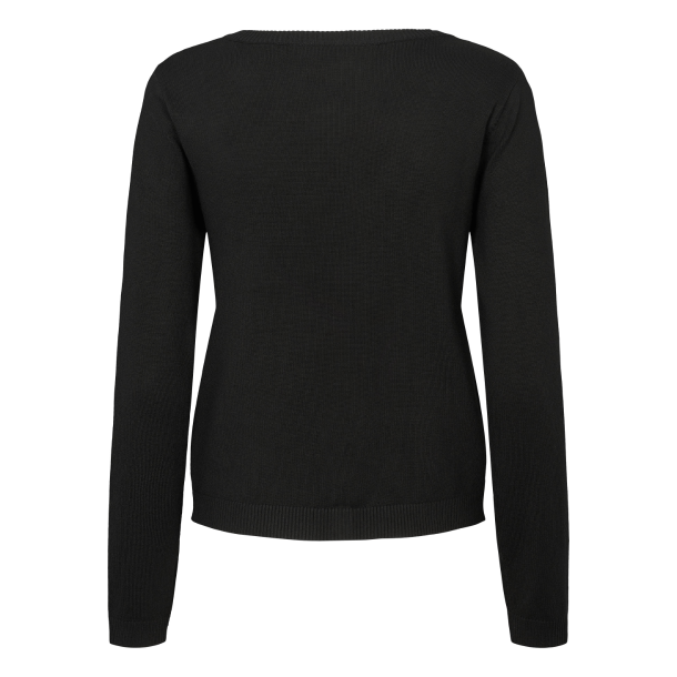 Rue de Femme Cardigan - Softy Heloise Knit Cardigan - Black