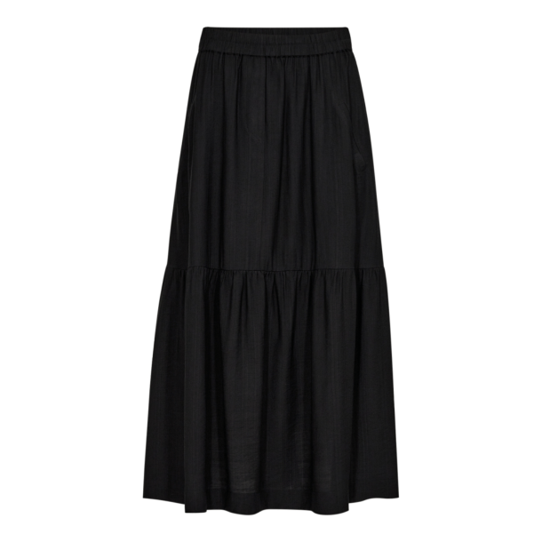 Co'couture Nederdel - HeraCC Gypsy Skirt - Black