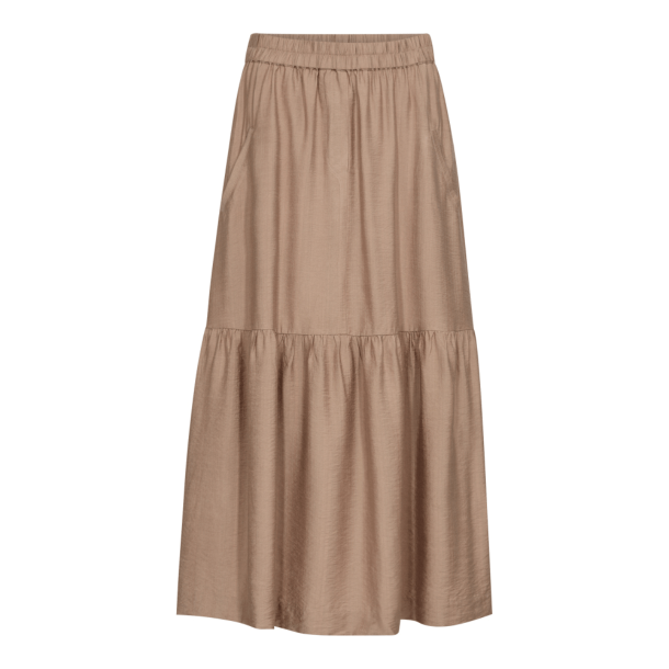 Co'couture Nederdel - HeraCC Gypsy Skirt - Nude