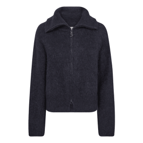 Mos Mosh Strik - MMHulda Knit Zip - Salute Navy