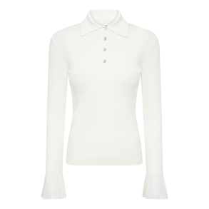 Leveté Room Bluse - LR-Obi 1 - Star White