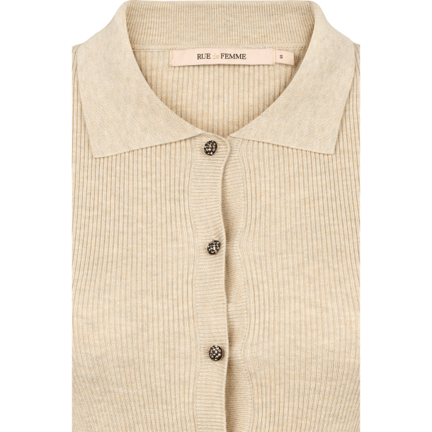 Rue de Femme Cardigan - RDFHyacinth Knit Cardigan - Sand