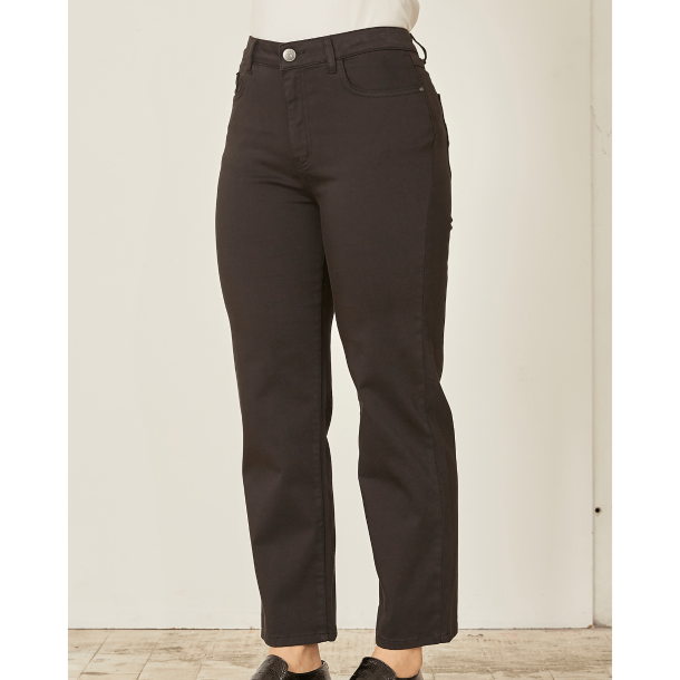 I Say Bukser - Isay Straight Pant - Black