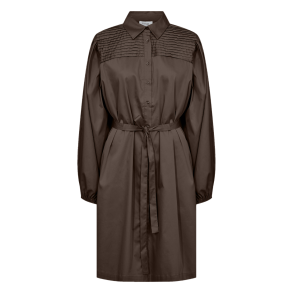 Leveté Room Kjole - LR-Isla Solid 127 - Coffee