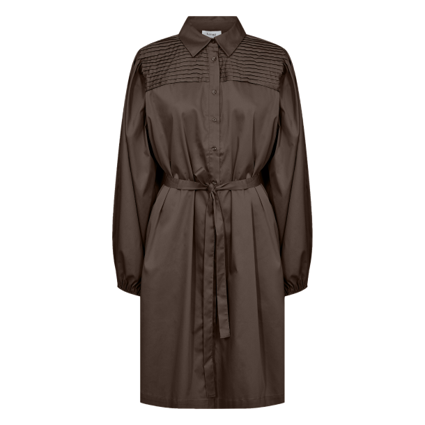 Leveté Room Kjole - LR-Isla Solid 127 - Coffee