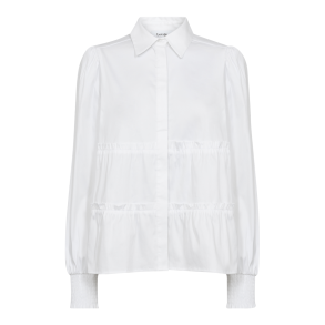 Leveté Room Skjorte - LR-Isla Solid 95 - White