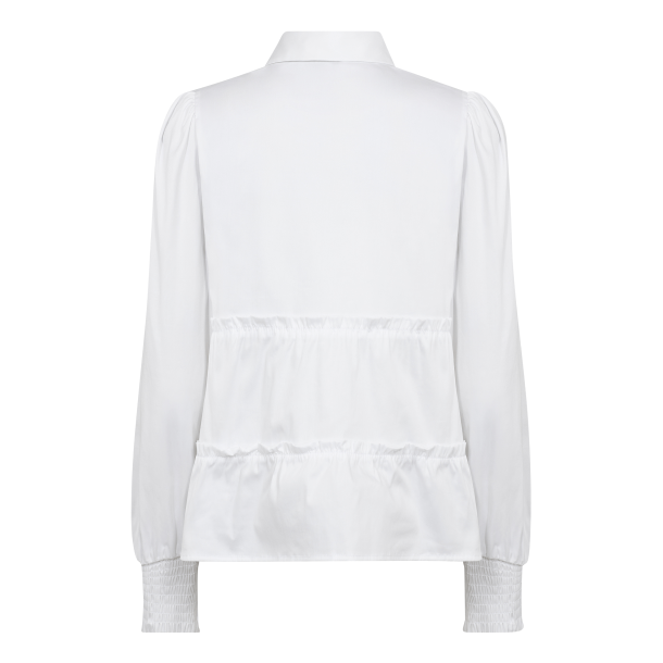 Leveté Room Skjorte - LR-Isla Solid 95 - White