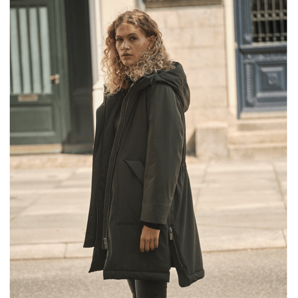 Mos Mosh Jakke - MMLissa Bora Coat - Rosin