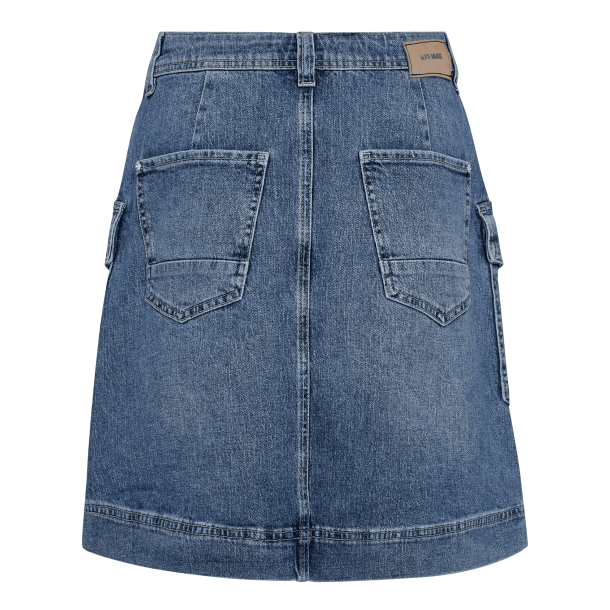 Mos Mosh Nederdel - MMJacklyn Olesen Skirt - Blue