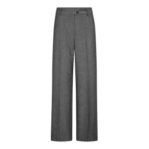 Co'couture Bukser - JackyCC Wide Pant - Mid Grey