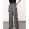 Co'couture Bukser - JackyCC Wide Pant - Mid Grey