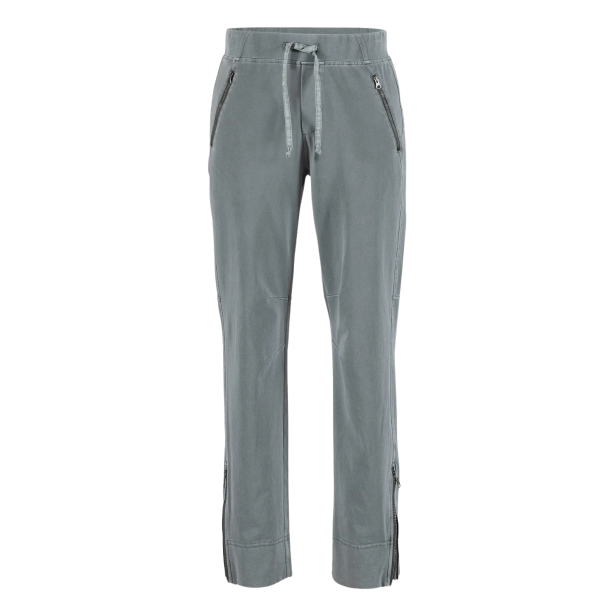 Blue Sportswear Bukser - Jade Ankle Cut Pants - Silver Pine