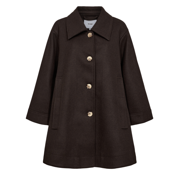 Nümph Jakke - NuKimberly Coat - Black Coffee