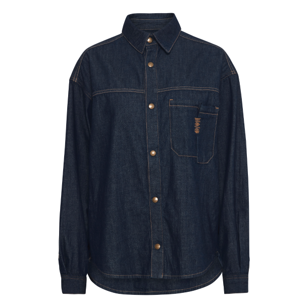 Ball Skjorte - BaFilippo Denim Shirt - Rinse Wash