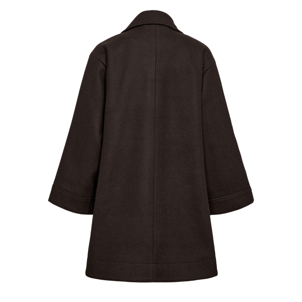 Nümph Jakke - NuKimberly Coat - Black Coffee