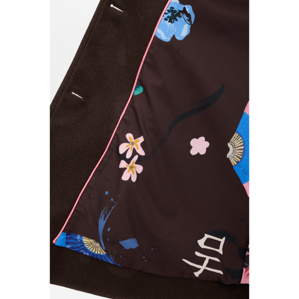 Nümph Jakke - NuKimberly Coat - Black Coffee