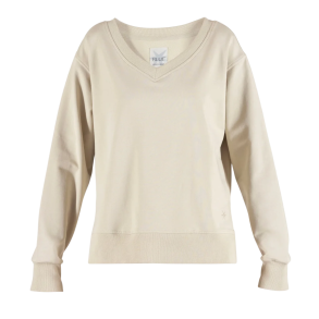Blue Sportswear Sweatshirt - Joeline V-Sweat - Chalk