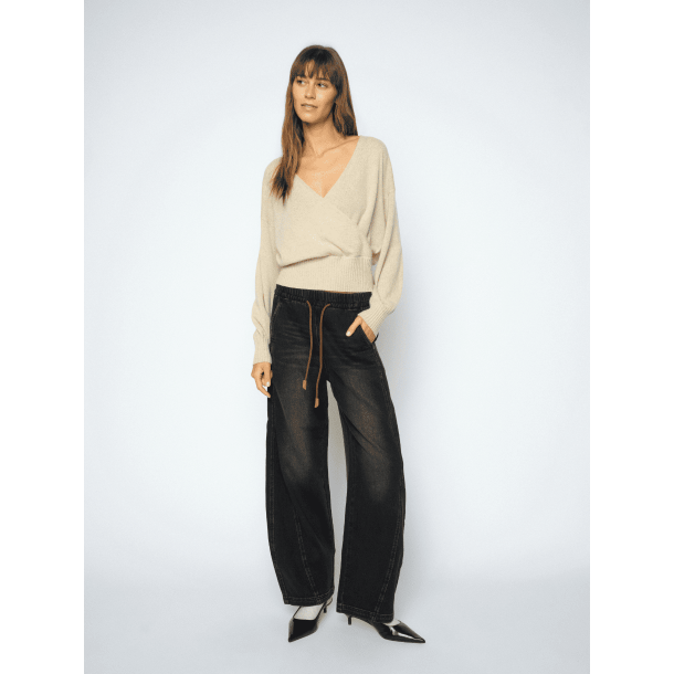 Mos Mosh Bukser - MMGiulia Jog Jeans - Black