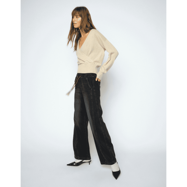 Mos Mosh Bukser - MMGiulia Jog Jeans - Black