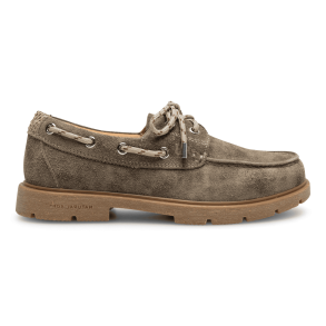 Woden Shoe The Bear Sko - Johanne Suede - Silver Mink