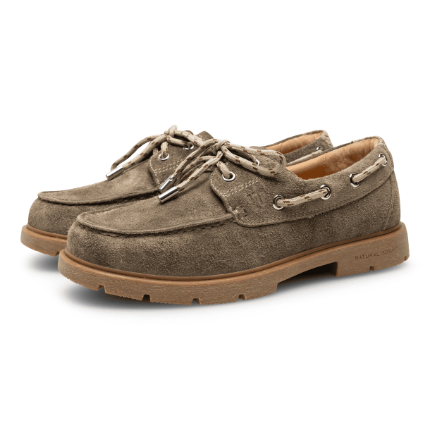 Woden Shoe The Bear Sko - Johanne Suede - Silver Mink
