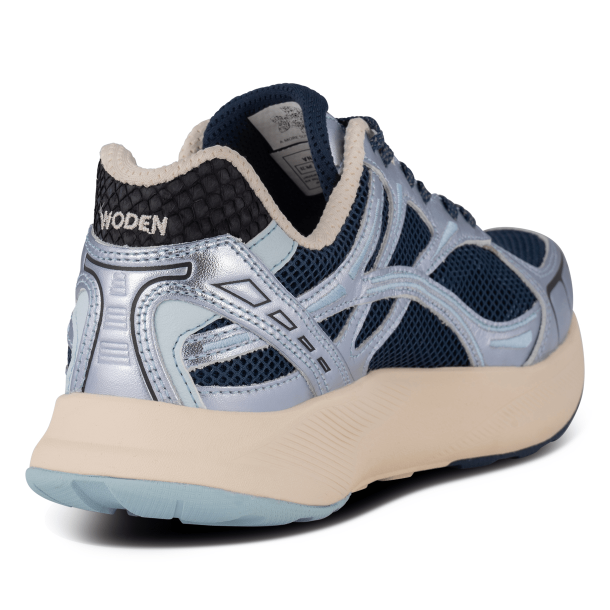 Woden Sneakers - Josephine - Ice Blue/Navy