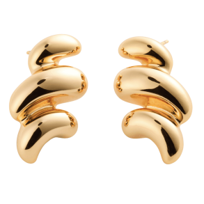 Sparv �reringe - Just Because Earrings - Forgyldt